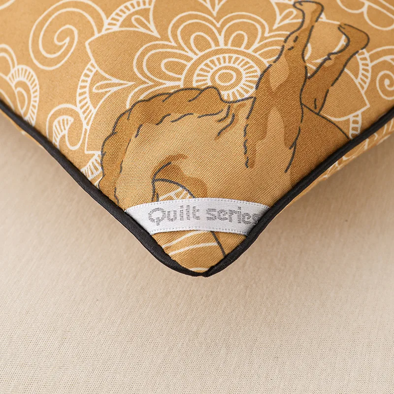 Custom bronzed camel wool foldingwinter quilt anti-bacterial skin deluxe warmanti-cold polyester fiber comforter special price