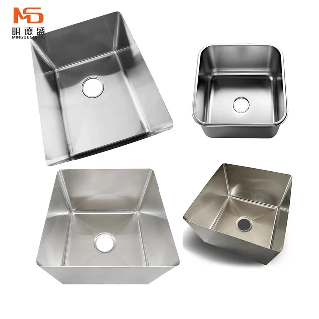 Modern Sink Bowl Kitchen Sink SUS 304 Stainless Steel for Hotels Restaurants Schools & Hospitals-Wholesale