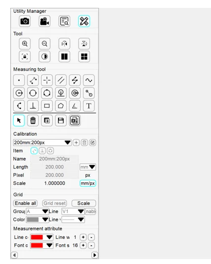 3D All in One Video Microscope LCD Digital Microscope With Measurement