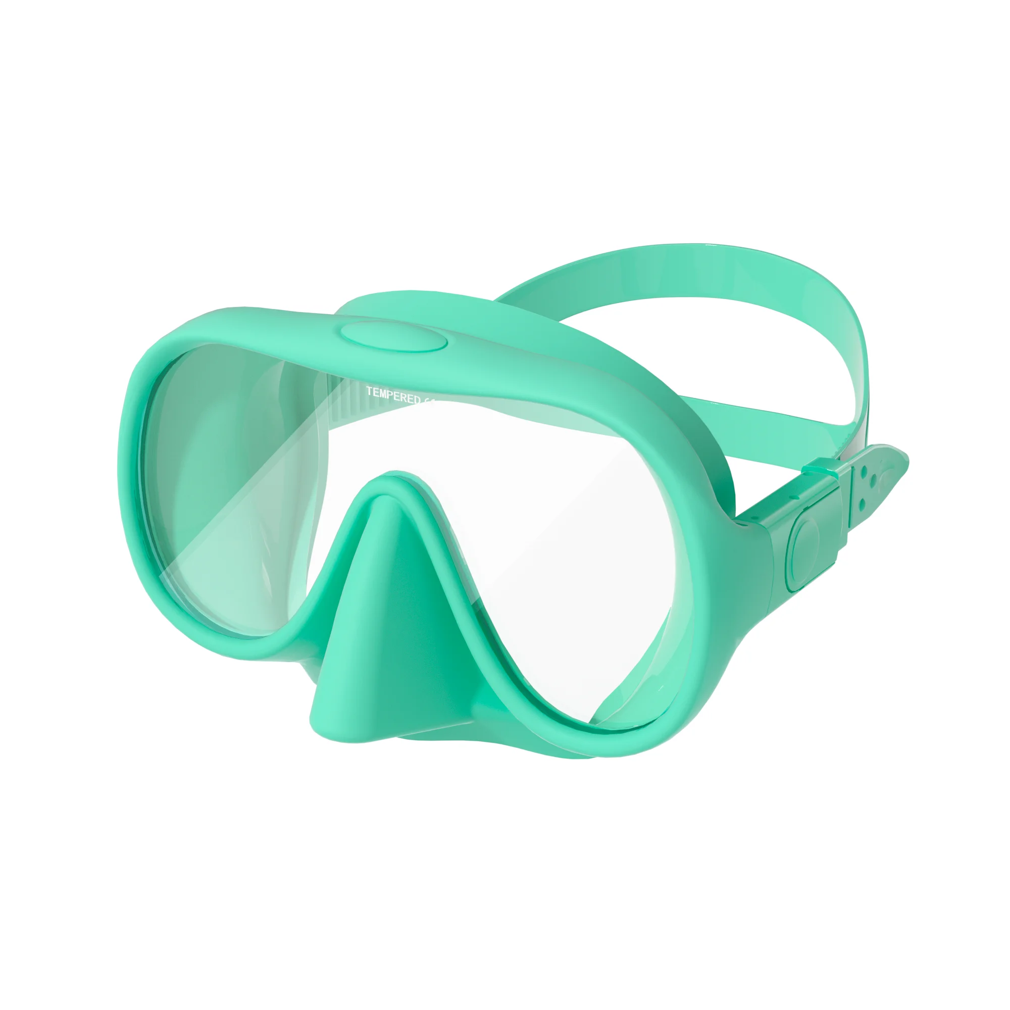 Factory ZMZ DIVE High Quality Goggles Anti Fog Film Scuba Diving Snorkeling Half Face Mask Customized Hot Item Scuba Diving Mask