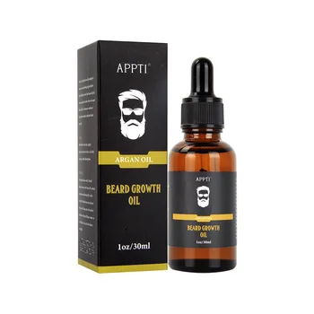 Hot Selling Private Label 100% Natural Pure Sandalwood Beard Growth Oil Organic Men Beard Oils