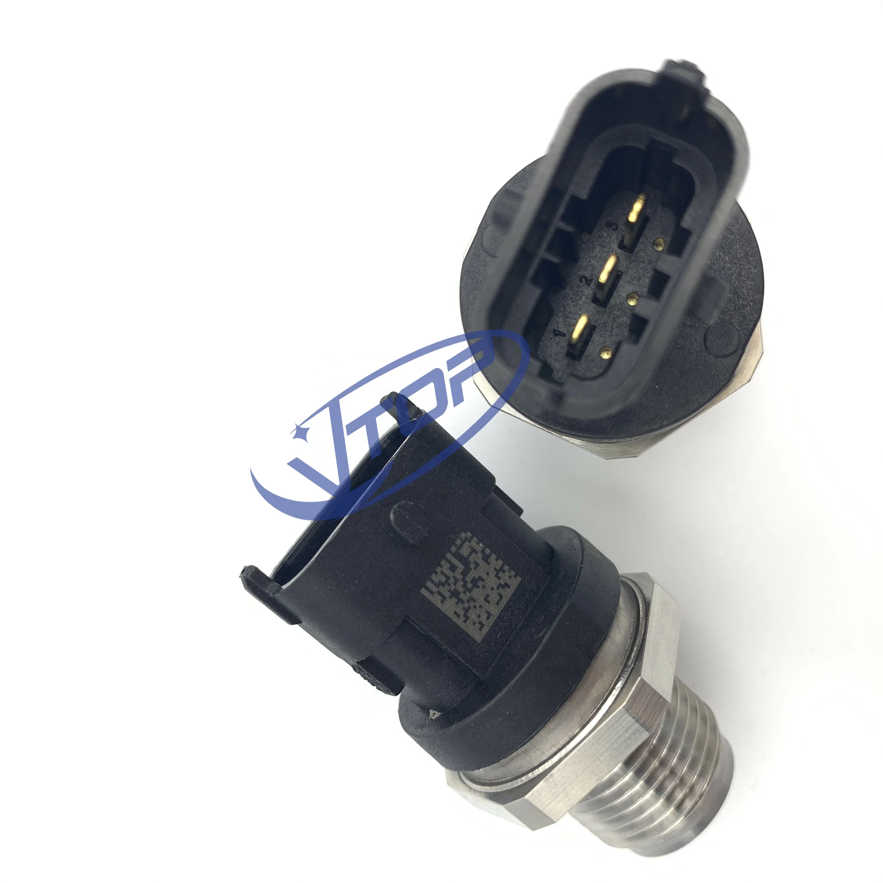 Fuel Pressure Sensor ME229553 0281006086 Common Rail Pressure Sensor Suitable for Sany Excavator SY215 Mitsubishi 4M50 Engine