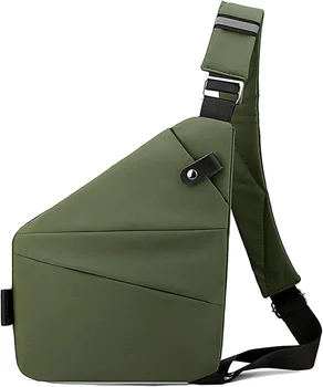 Custom Logo Anti-Thief Crossbody Bags Mens Sling Shoulder Backpack Sport Cross Chest Bag for Travel