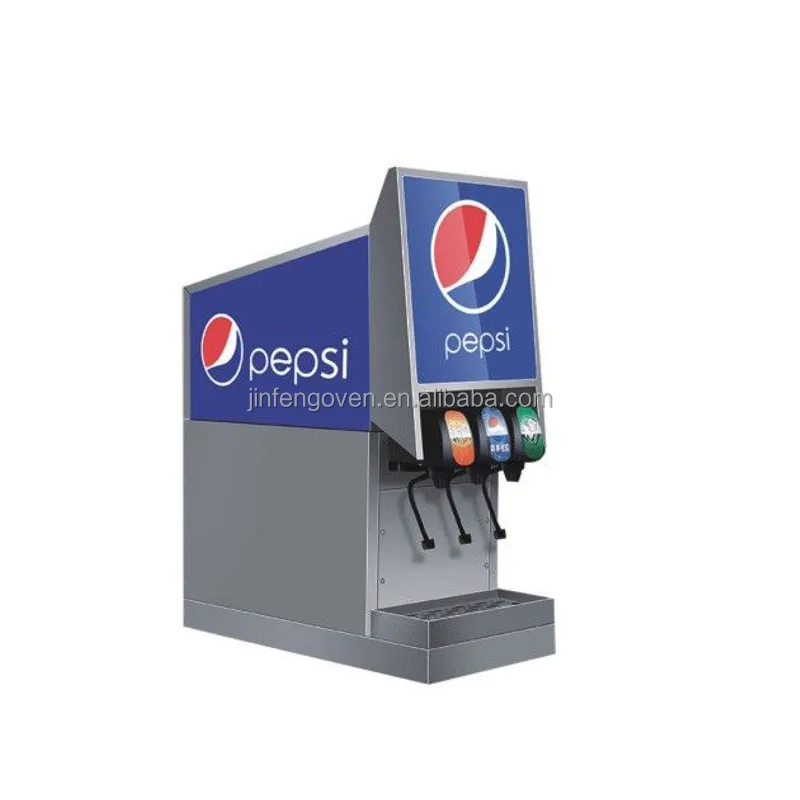 ステンレススチール製ペプシ飲料自動販売機 - レストラン用冷却機器