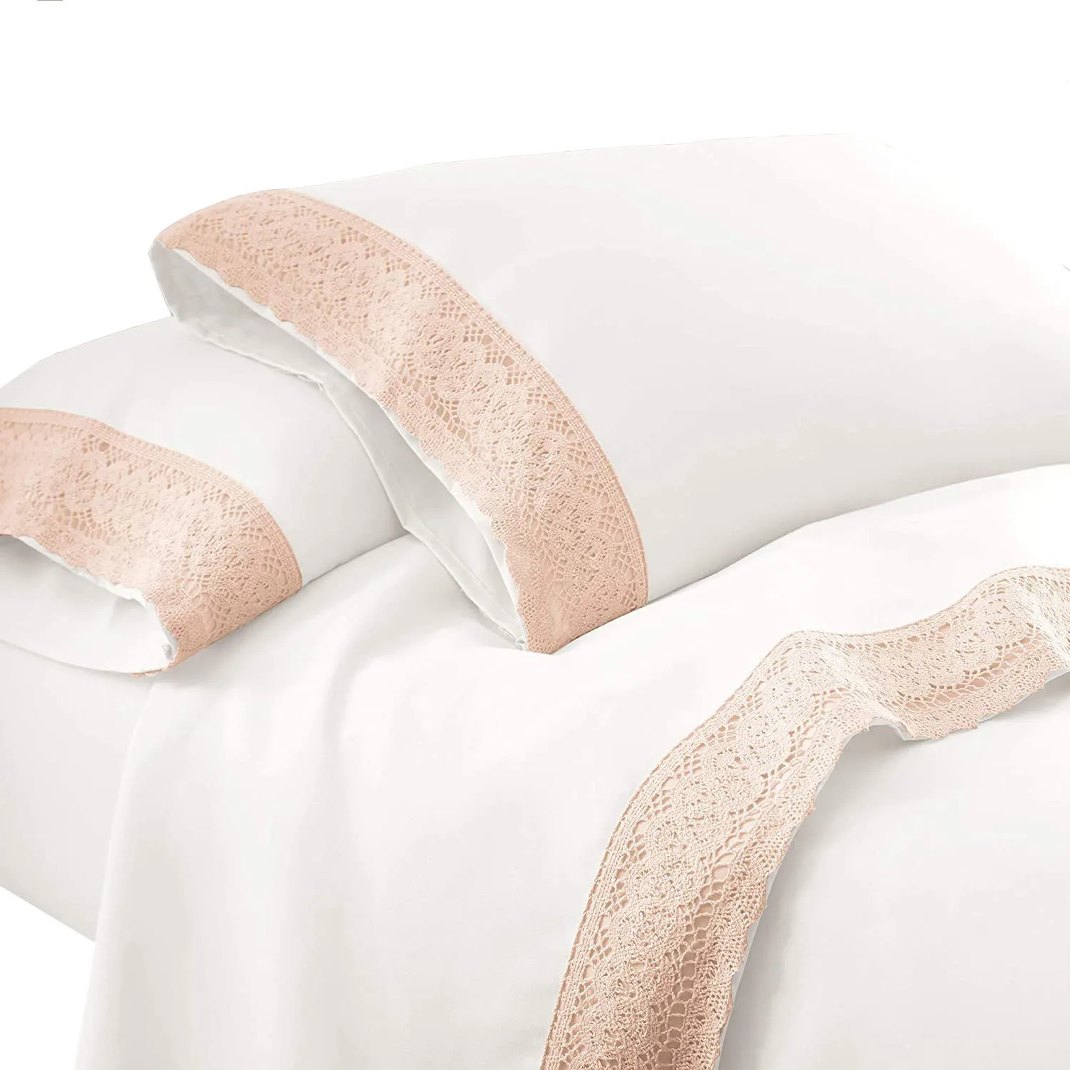 1800 Series Collection Lavender Queen And King Size Luxury Bedding Sheet Set Online Wholesale