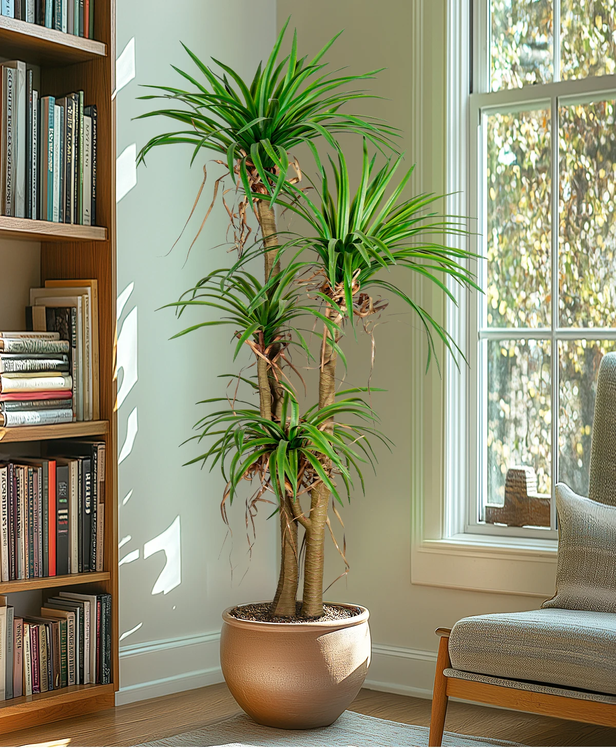 outdoor home tree simulated plastic pot greenery decorations-3