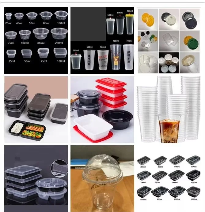 Used Polystyrene Tray Making Machine Plastic-food-container-machine One-stop Efficient Production Plastic Thermoforming Machine