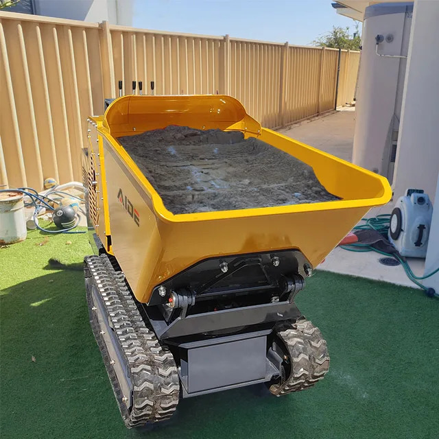 Mini Dumper Crawler Small Rubber Crawler Transport Truck Mini Tracked ...