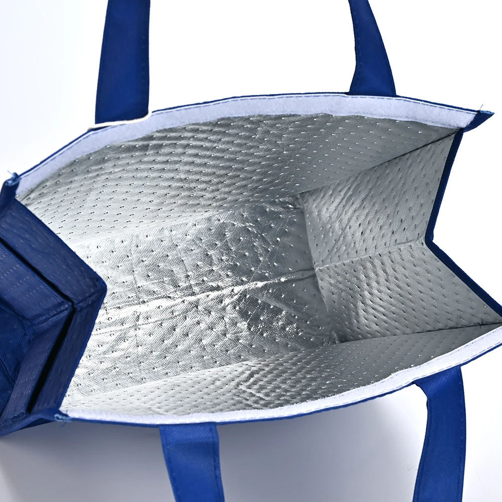 Wholesale Eco-Friendly Recycled RPET Linen Cosmetic Bag Customized Logo Waterproof Shopping Bag Recyclable factory