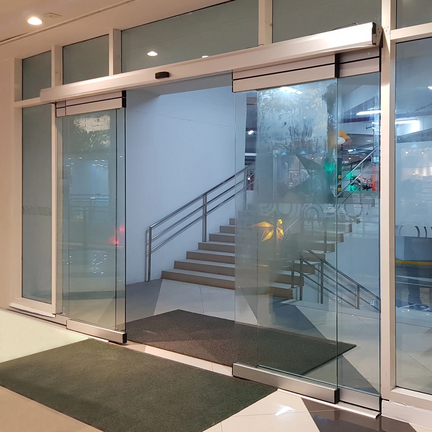 Economic Price D20 /ES200 Similar Easy Auto Motor Machine Automatic Sliding Door Systems With Aluminum Profile