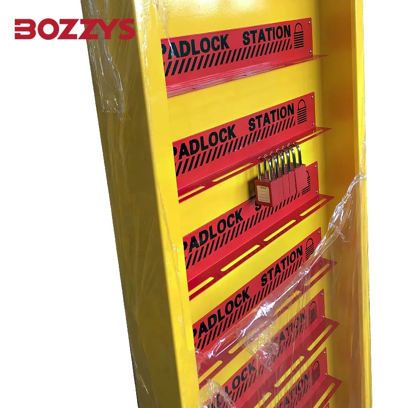 OEM Customised 50 Lockout Padlocks Station Tagout Equipment Cabinets Integrated Shadow Boards