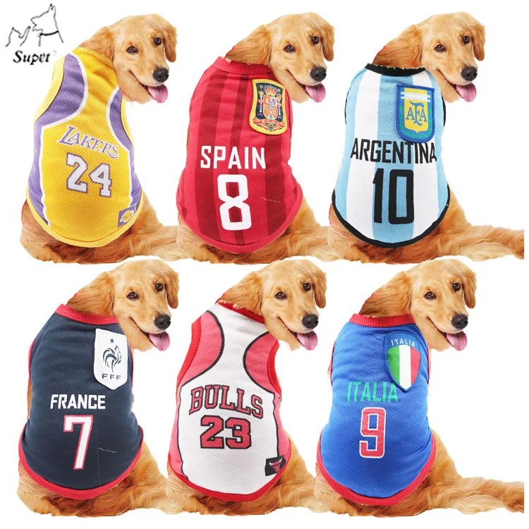 Wholesale Dog Basketball Team Pet Dog Jersey T-Shirt Clothing Sport  Basketball Pet Dog Jerseys Apparel Vest - China Pet Products and Pet Supply  price