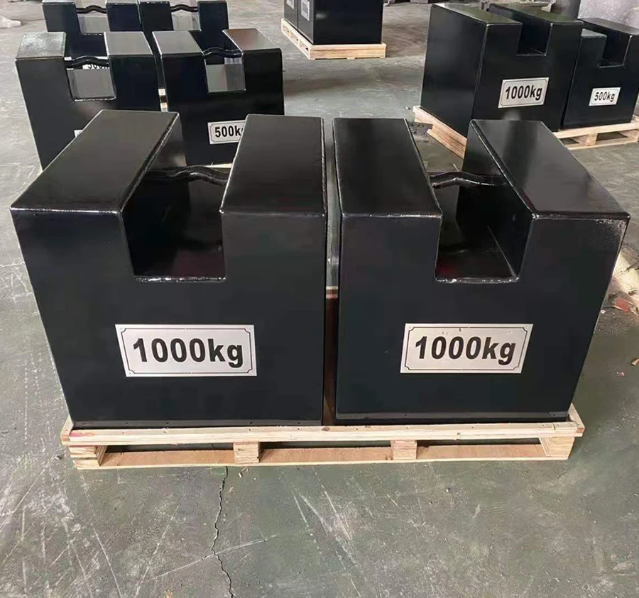 Cast Iron 1000kg 1ton Weight Test Weight For Crane - Buy Test Weight ...