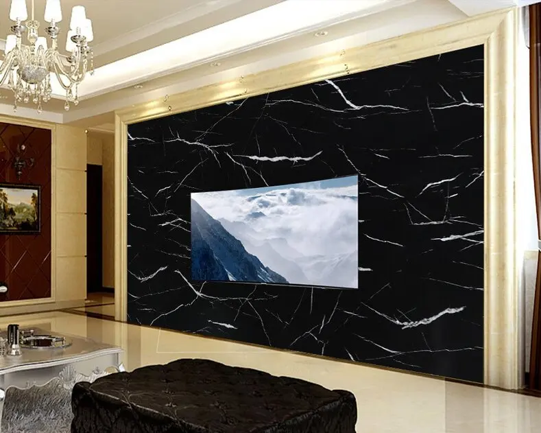 High Gloss Gilded UV Marble Sheet PVC Board for Wall Panel Decoration ...