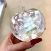 Caramelo de manzana con melaza y copo de nieve navideño
