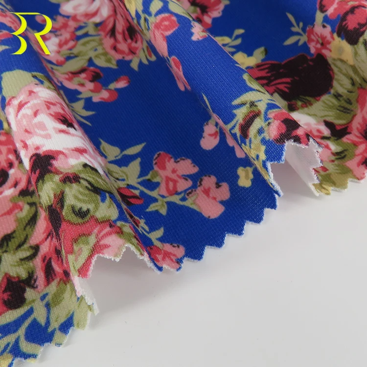 2021 оптовая продажа 95% T 5% SP полиэфирная пряжа с принтом NR Roma ткань для одежды