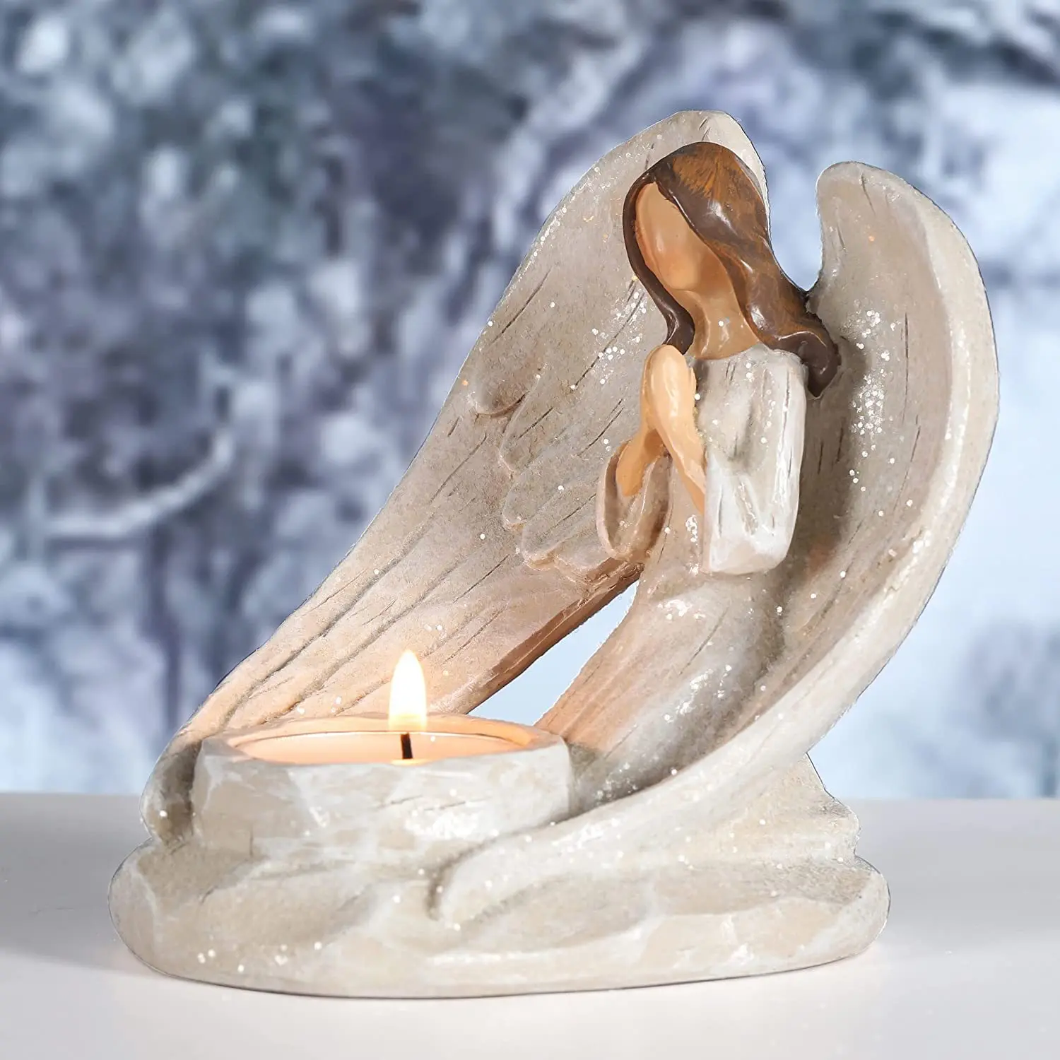 Candle Holder "Guardian Angel" 