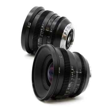 SLR Magic MicroPrime CINE 18mm T2.8 Full Frame Wide Angle Cinema Cine Lens Prime Lens Manual Focus for E-Mount/ X-Mount/MFT detail image