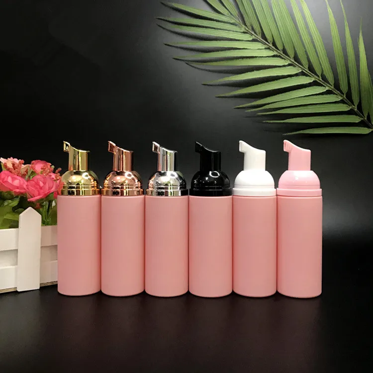100ml 120 150ml 200ml 250ml Plastic Liquid Dispenser Foam Soap Hand Wash White clear Face Cleanser Mousse Eyelash Shampoo Bottle