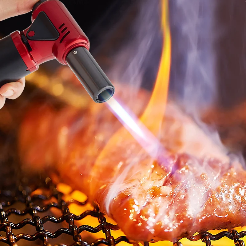 New Butane Gas Torch Lighter Refillable Kitchen Cooking Wholesale