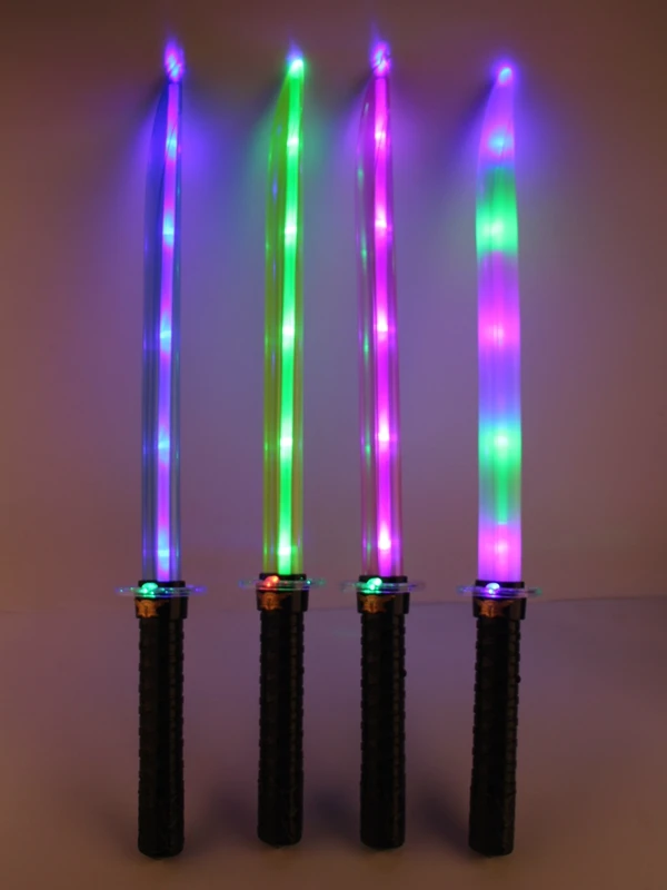 日本の戦闘機コスプレLEDライトアップおもちゃ忍者剣