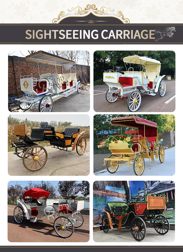 2024 Royal Special Transportation Horse Carriage Manufacturer In China