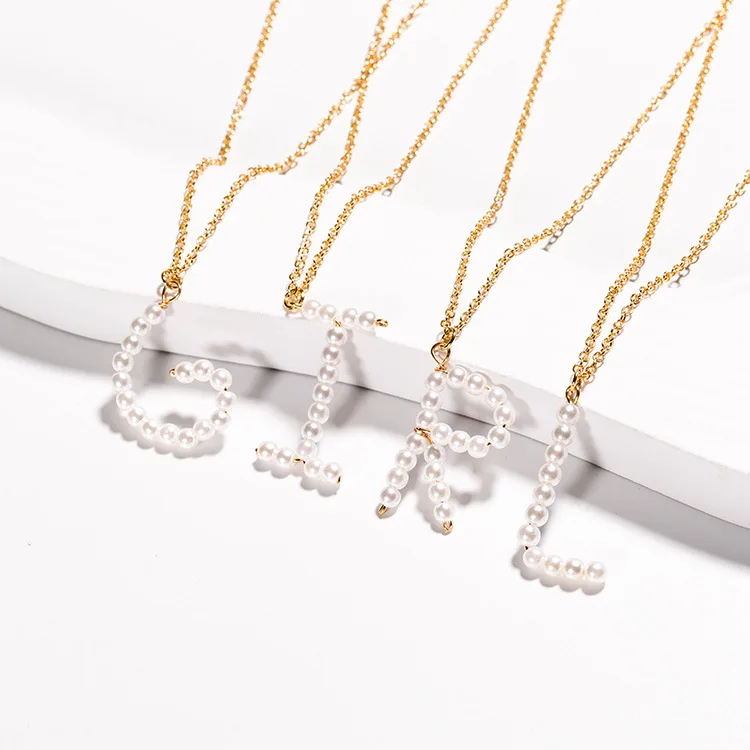 Luxury Freshwater Pearl Letter Alphabet 