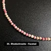 35. Rhodochrosite - Faceted