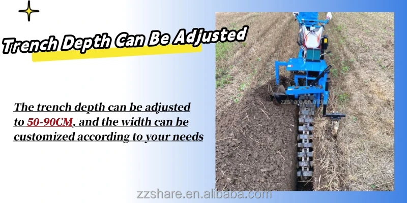 Mini Trench Machine Automatic Agricultural Mini Trencher Machine for Efficient Trenching ...