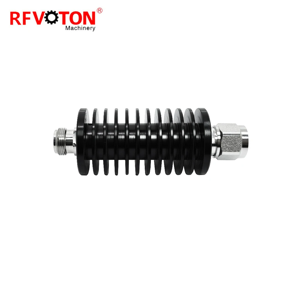 Factory Price  Attenuator N Male Plug Macho to n  Female Jack Hembra DC-3GHz  3G  40db 50W Connector Adaptor