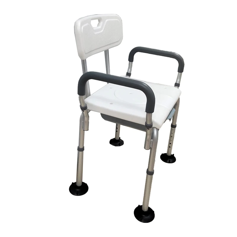 Bathroom Safety Equipment: Waterproof Shower Chair restroom Floor Seating and Bathroom Seating