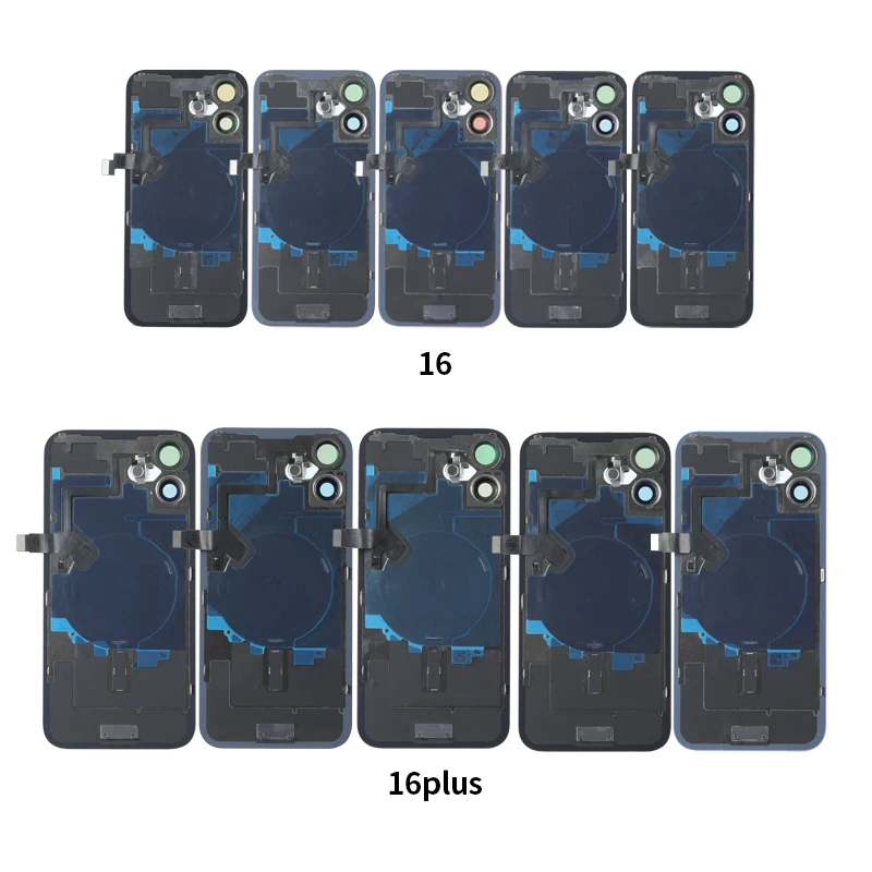 Vitre Arrière IPhone 14 Pro Max - Doré - Remplacement écran - Modèle Grand Trou