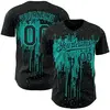Black-aqua