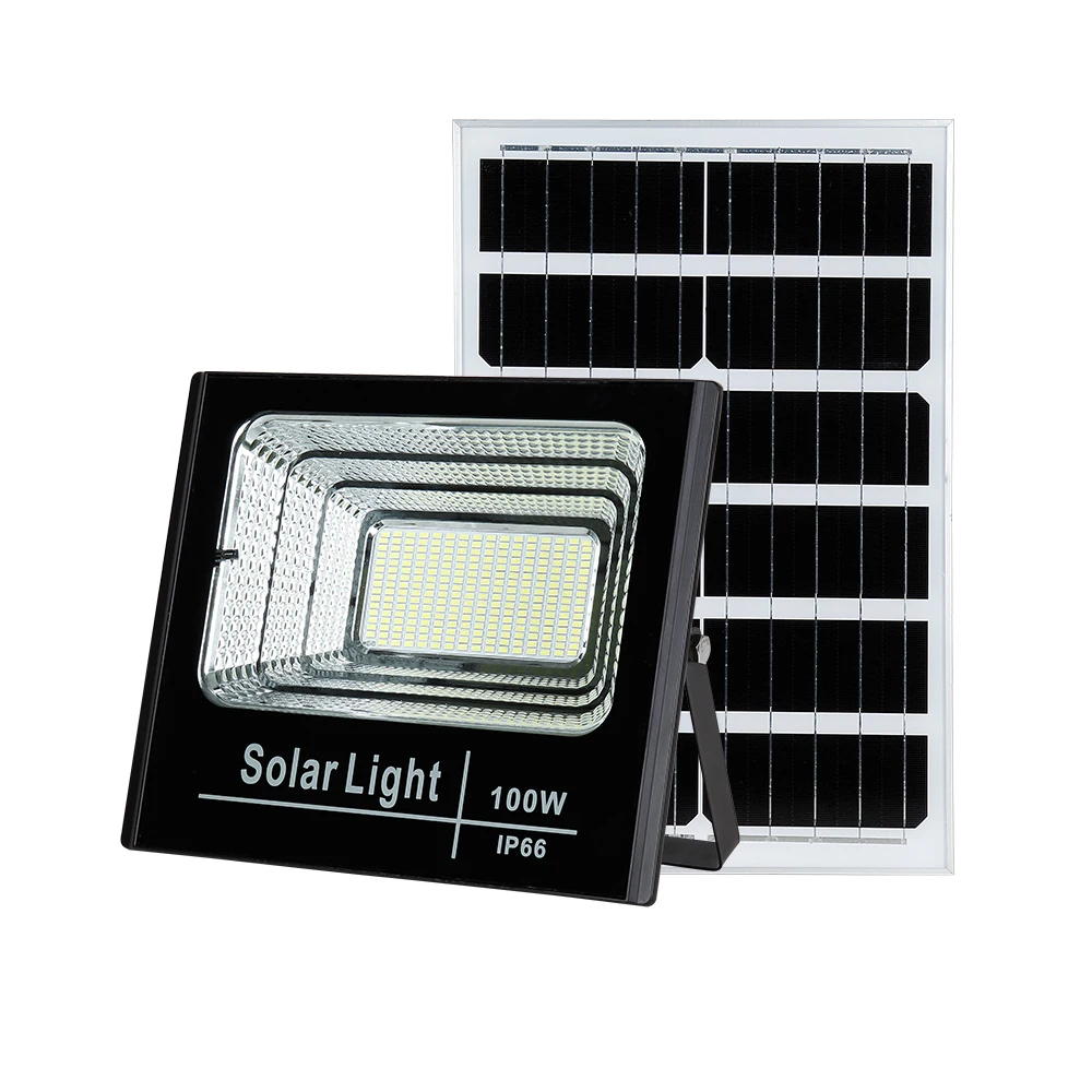 Color Temperature Optional Low MOQ Solar Chargeable Led Flood Light With Solar Panel