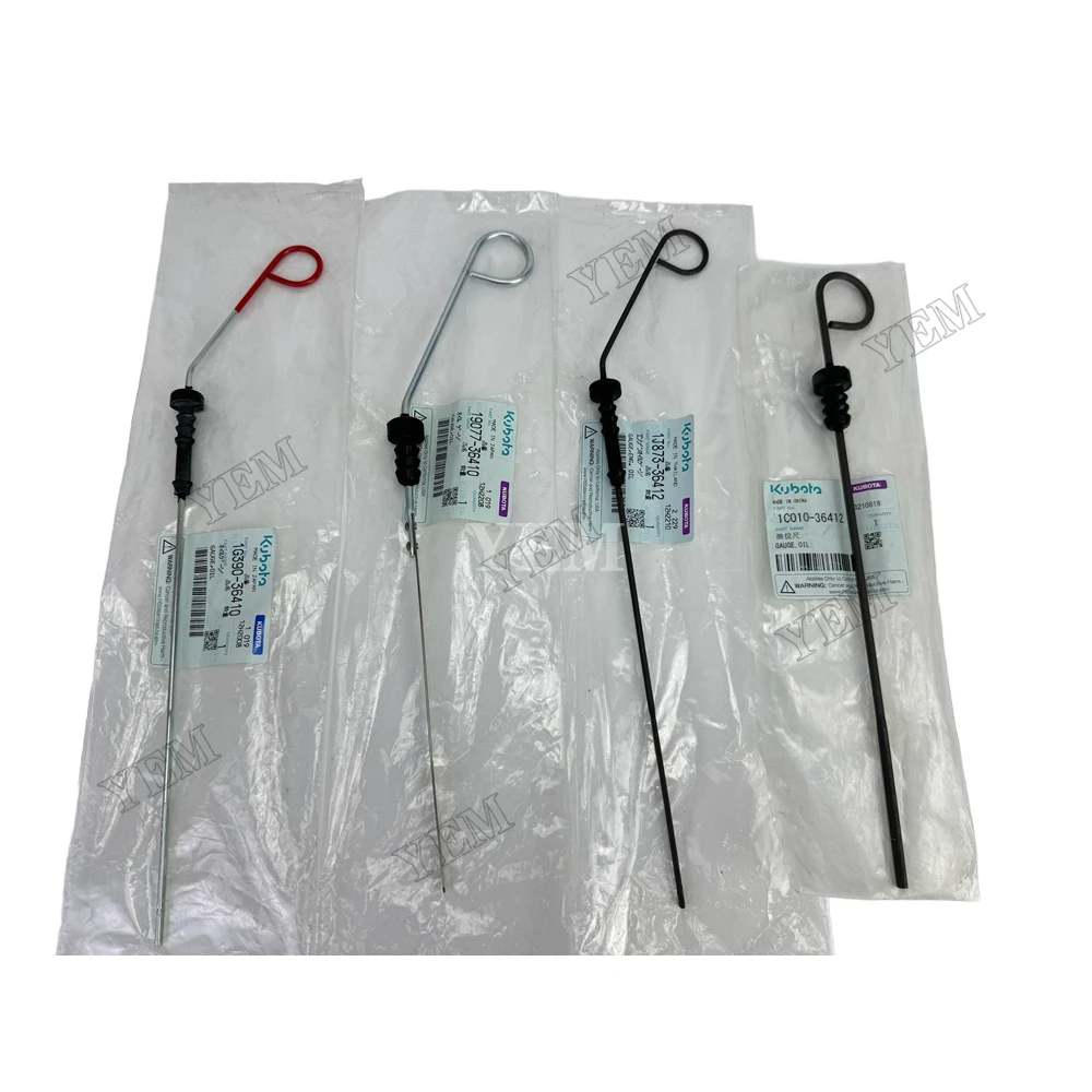 China Originally Produced RK105 RK125 RK50 RK60 RK70 RK80 RK95 Oil Dipstick for Kubota Excavators Engine.