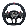 Leather+Red Top Stripe+Buttons Paddles
