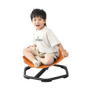 New Autism Kids Swivel Chair Kindergarten Sunflower Kids Sensory Spinning Chair Sensory Balance Training Toys Sensory Chairs