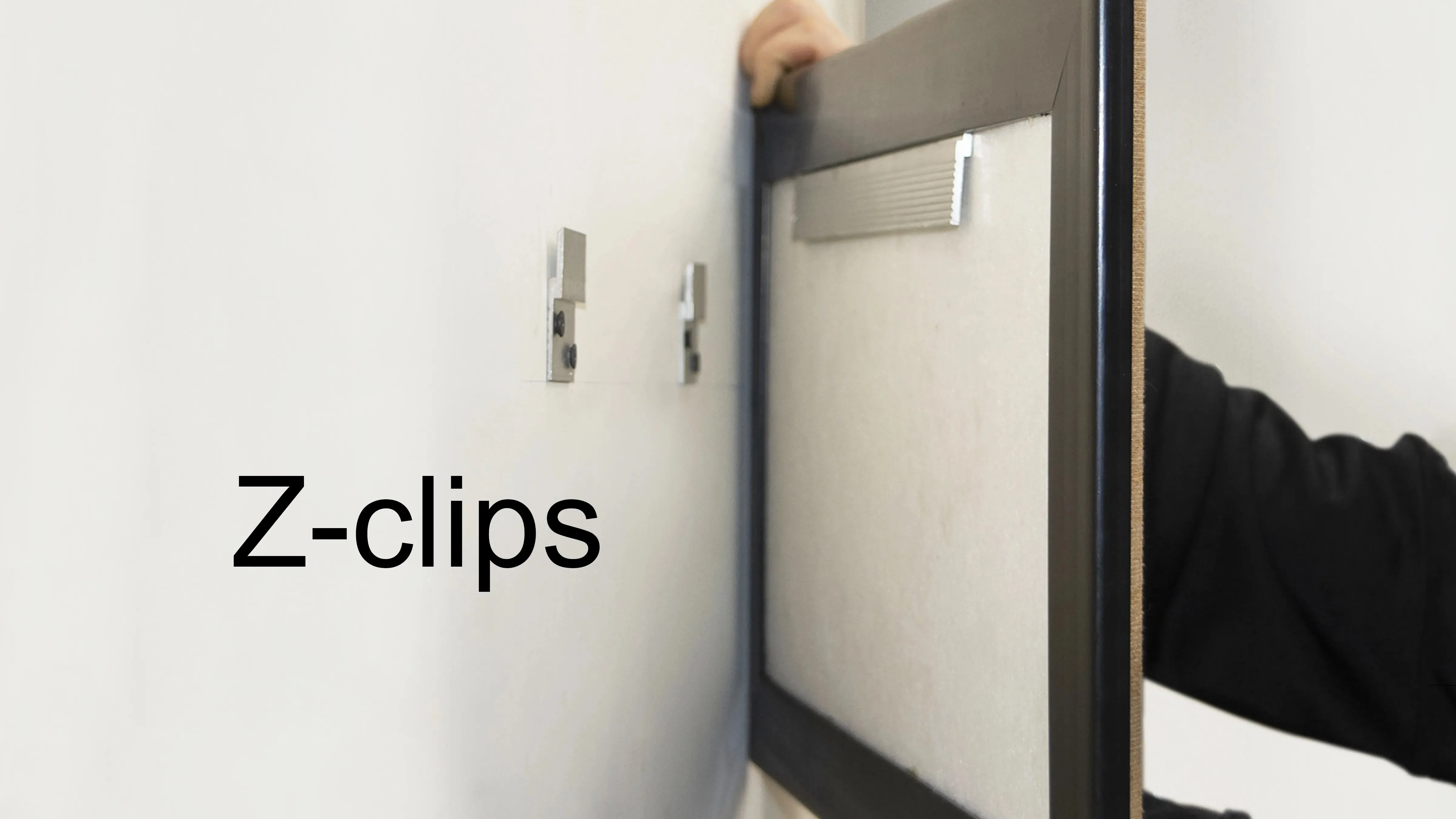 Zclip Interlocking Wall Mounting Brackets Aluminum Alloy French Cleat Hanger ...