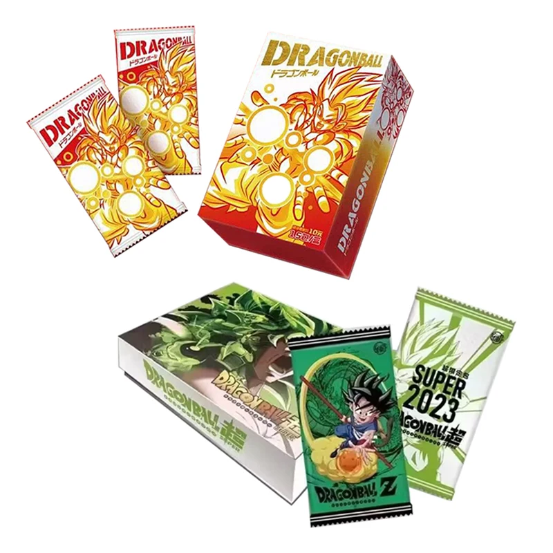 Карточка-бустер Dragon Ball упаковка Сон Гоку редкие бронзирующие SP SSR флеш-карты Deluxe аниме персонажи подарки для