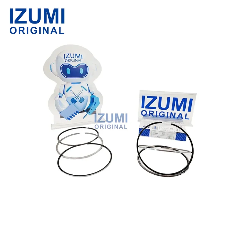 IZUMI ОРИГИНАЛ Caterpillar үшін 238-2706 НОМЕРЛІ 6 ДАНА САҚИНА ПОРШЕНЬ (МАЙЛАУ) ЖИЫНТЫҒЫ