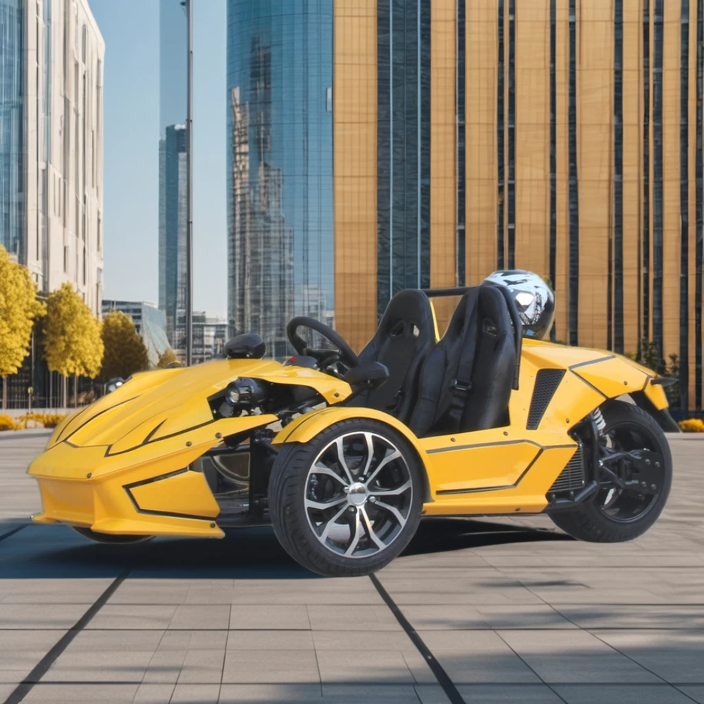 ZTR大人用三輪車リバース三輪コンバーチブルスポーツカー350ccの製造に