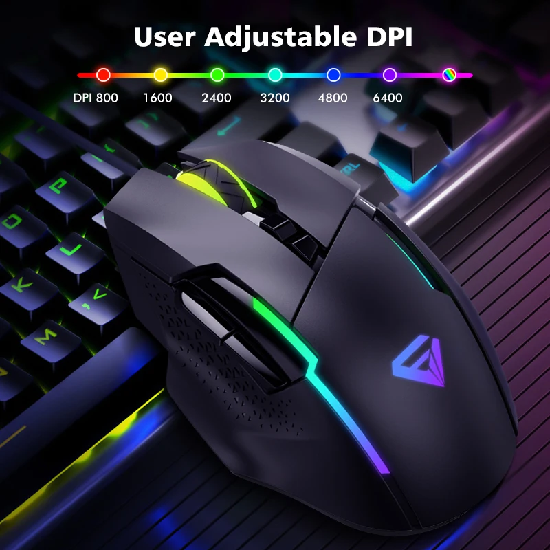 Usb Wired Gaming Mouse With Seven Adjustable Dpi 7d Gaming Mouse For ...