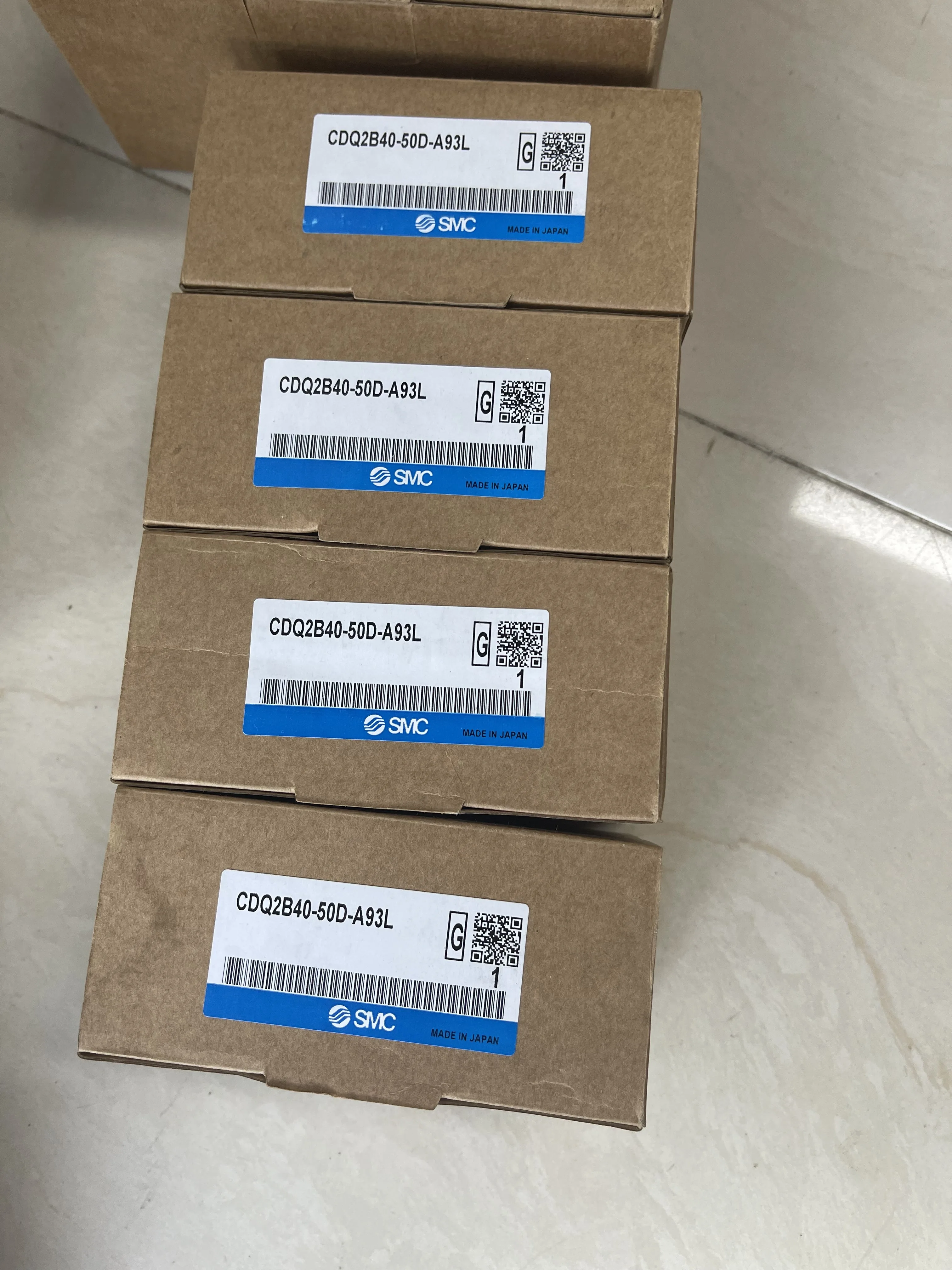 SMC Pneumatic Cylinder CDQ2B40-50D-A93L