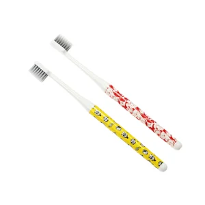 Charcoal Whitening Toothbrush Adult Good Selling Dentisty OEM Professional Factory Tooth Brush with Carrton Round Handle