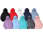 Blank Hoodies Custom Logo Vintage Oversize Blank Unisex Plain Cotton Hoodies Custom Logo Printed Men Hoodies