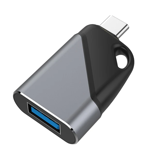 OEM логотип 10 Гбит/с OTG Брелок Тип C адаптер USB Тип C для USB 3,0 адаптер