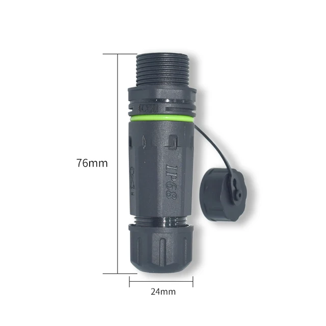 RJ45 CAT5E CAT6A Shield waterproof rj45 Ethernet IP67 connector Panel Mount With Pigtail Cable Outdoor connector