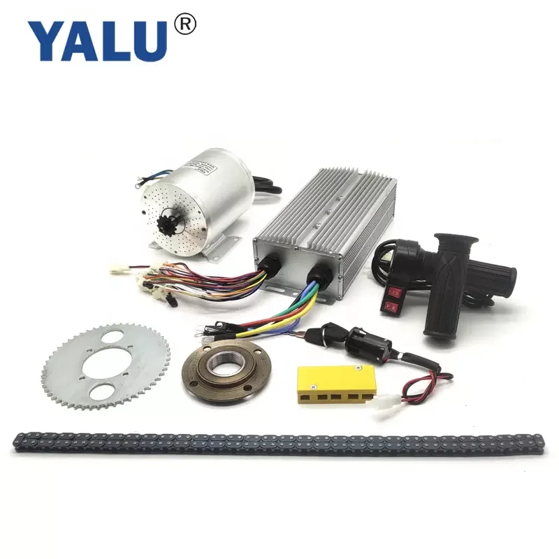 Bm1109 60v 72v 3000w Brushless High Speed Motor Kit Sensitive Brushless Controller Reverse