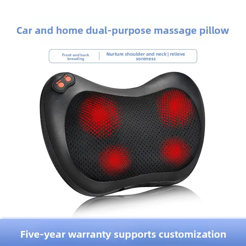 New Multi-Functional Electric Massage Cushion for Home or Car Waist Shoulder Back Neck Massager Pillow