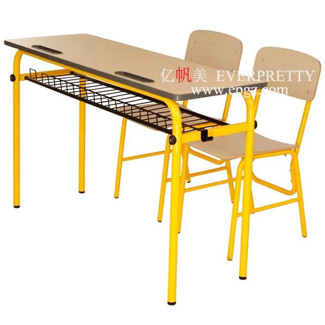 Philippines Adult Study Table Chair Standard Classroom Desk and Chair